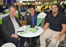 ITACitrus, productores de lima orgánica de Brasil, con Heiko Freitag, Andre Menezes y Lucas Promicia, como comercializadores e hijo del propietario.